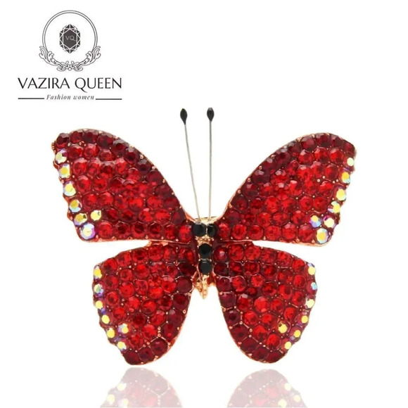 VQ Butterfly Brooch - Picture 1 of 6
